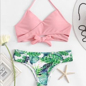 Palm Tree Wrap Bikini